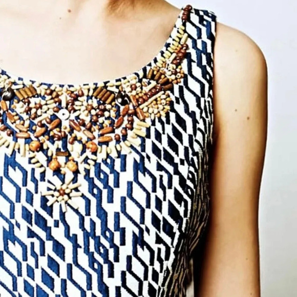 MOULINETTE SOEURS by ANTHROPOLOGIE Mulberry Road Dress - Picture 4 of 11